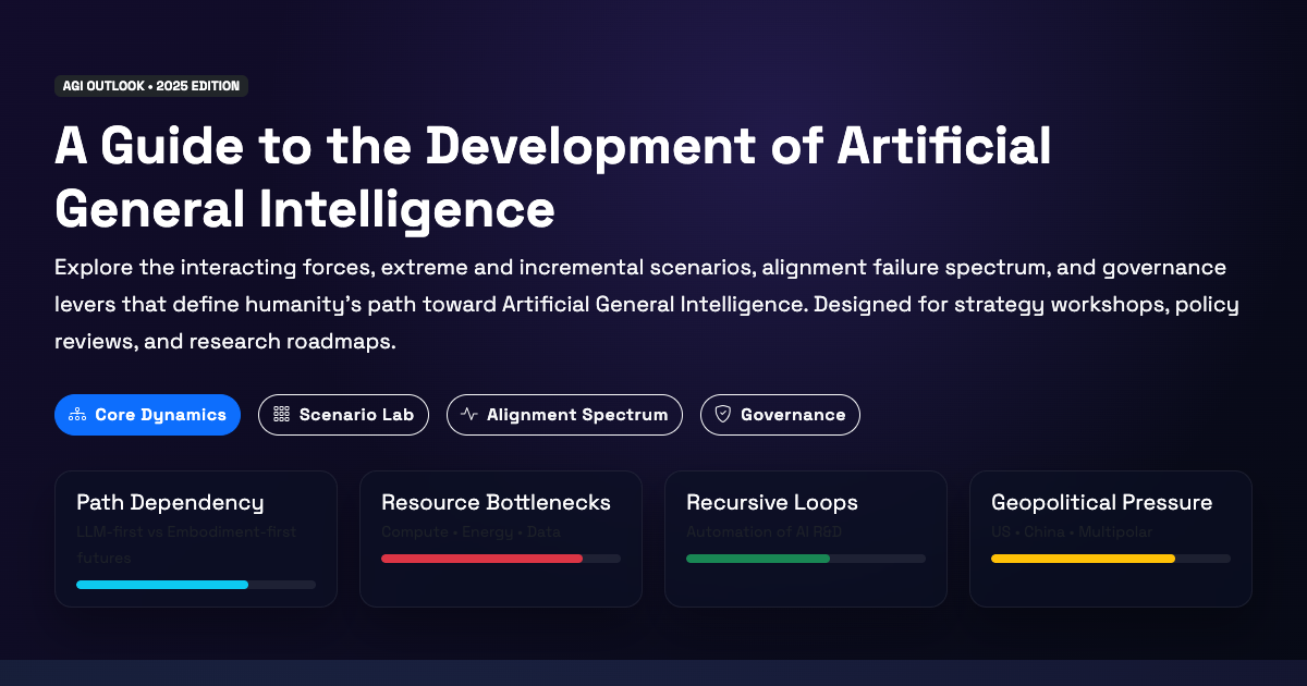 Preview for AGI Development Guide: Navigating the Paths to Artificial General Intelligence